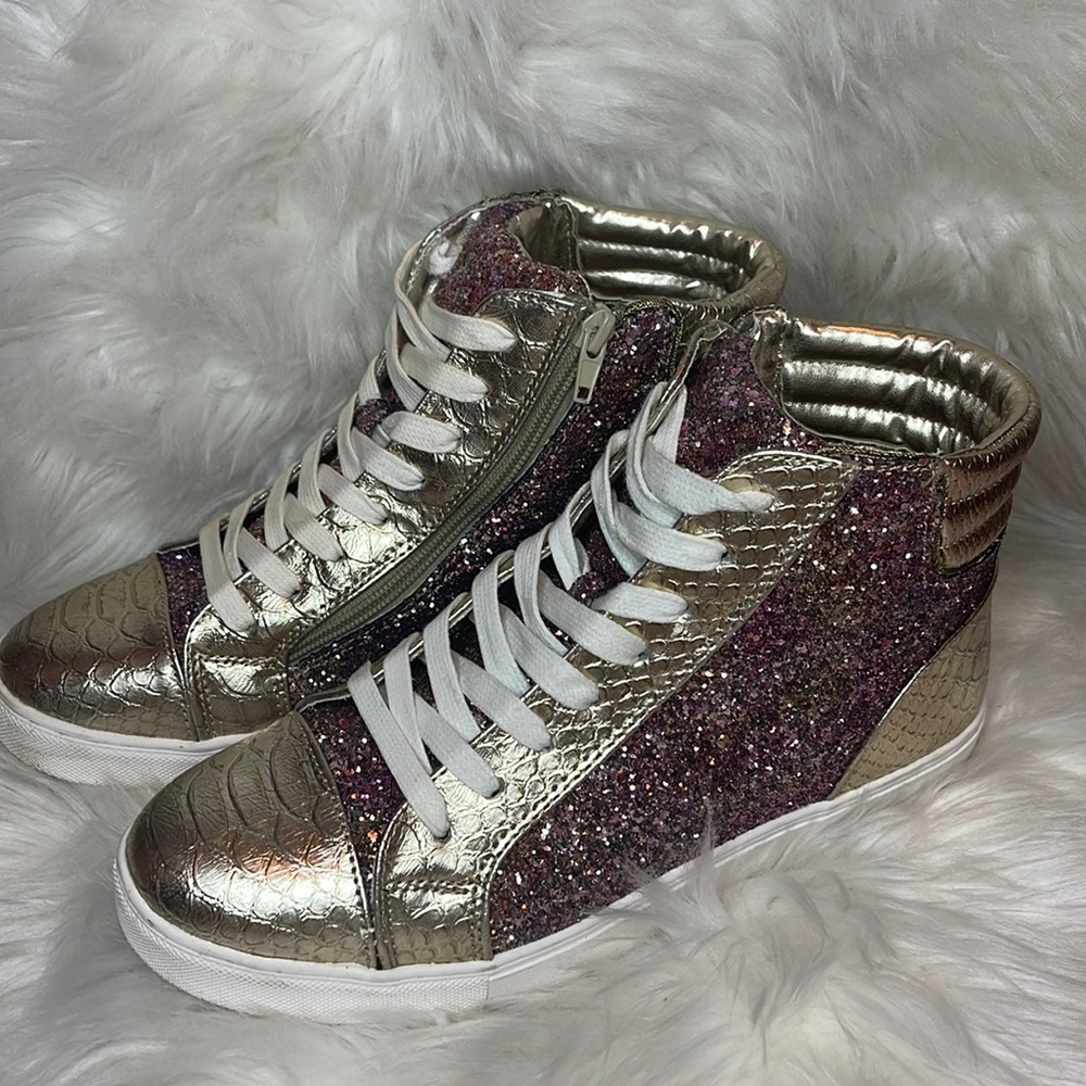 Steve Madden glitter shoes